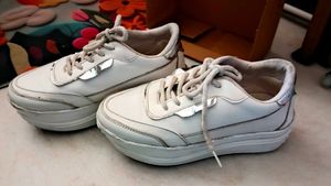 Platform White Sneakers
