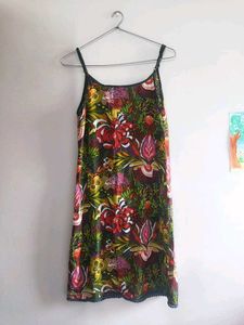 Floral Print Slip Dress