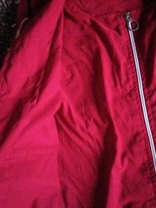 Red Jacket &amp; Pants Set