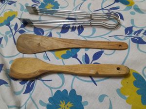 Chakla Belan, Roti Tongs,wooden Spatula