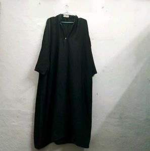 Black Long Sleeve Abhaya Abaya