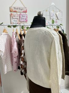 Crochet Knit Cardigan