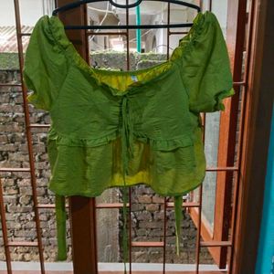 Lime Green Top