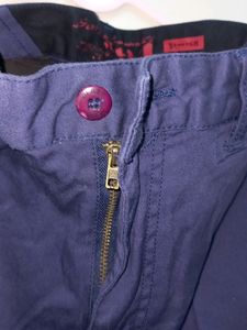 Derby Navy Blue Semi Formal Men&#39;s Trousers