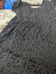 Short Black Lace Dress