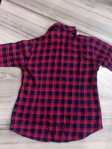 Checked Long Sleeve Shirt