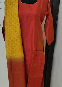 🍁Cotton Kurta Set