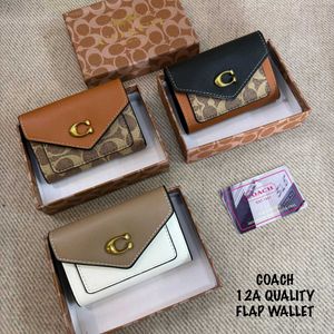 COACH WYN SMALL 3 FOLD WALLET WD BOX