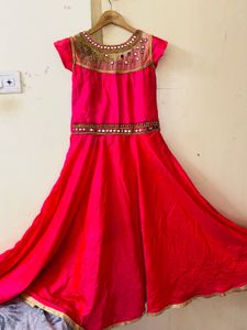 Pink Ethnic Dress
