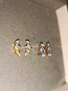 Combo Of Sterling Silver Studs