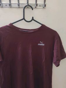 Puma Maroon T-Shirt