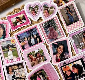 Cute Photo Frame Stickers