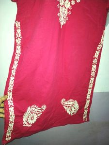 Beautiful Chickenkari Kurti❤️