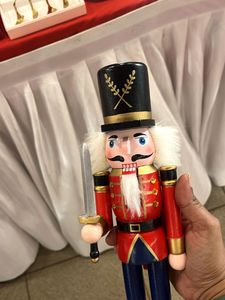 Vintage Wooden Nutcracker Figurine