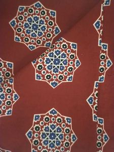 ajark screen printed fabric