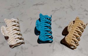 Hair Claw Clips - Set of 3