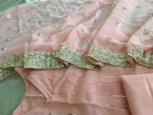 Beautiful Peach Kurta Set