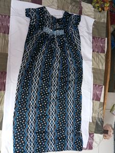 Price Drop 📢📢Ladies Black And Blue Night Gown