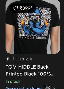 Tom Hiddle Graphic Tee