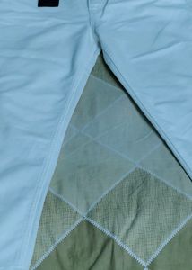 White Wideleg Jeans