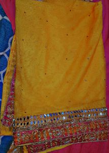 Pink &amp; Gold Lehenga Choli