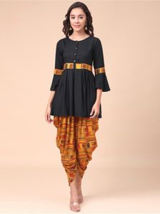 Dhoti Pant Kurta Set