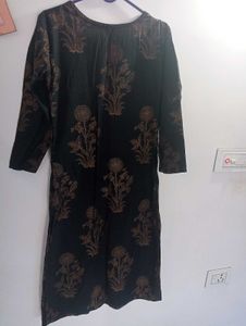 Women Black Kurta