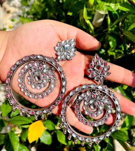 Statement Chandbali Earrings (never Used)