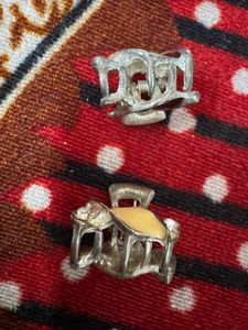 4 Sparkly Crystal Hair Clips