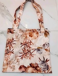 Combo Of 3  Floral Tote &amp; Backpack Set And Handbag