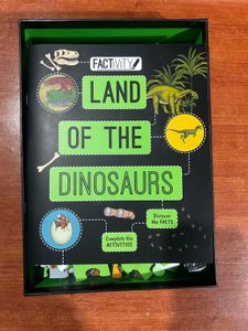 Factivity Land of the Dinosaurs Book and Jigsaw