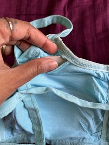 Sky Blue Sexy Bra