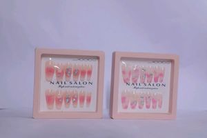 Stone Press On Nails