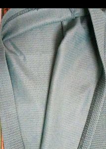 Vintage Aqua Zip-Neck Polo Shirt