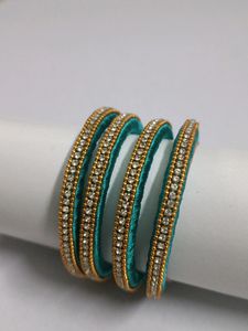 20% Off !! Handmade Silk Thread Bangles - 4