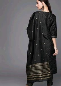 Elegant Black Kurta Set