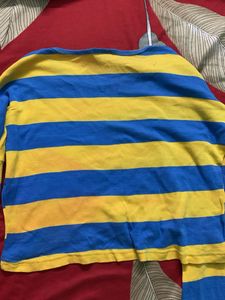 Striped Long Sleeve Top