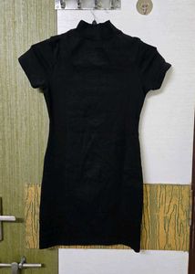Black Bodycon Mini Dress