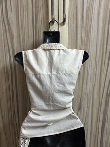 ⭕️B3G1⭕️ + 30 % Off On Combo❗️ Lace Shirt Cardigan