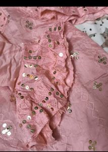 Pink Dress  Kurta Sets