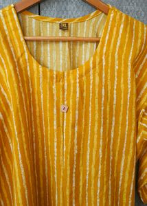 Yellow Kurti