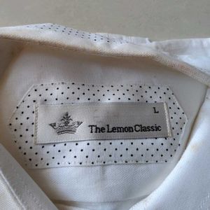 White Patterned Shirt (S size)
