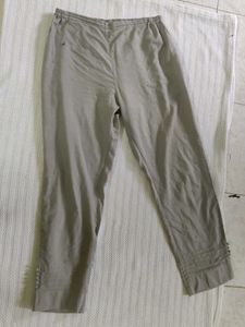 Grey Straight Pant