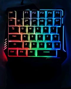 Single Handed Gaming Keyboard