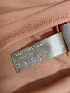 Sweet Dreams Women Peach T-shirt