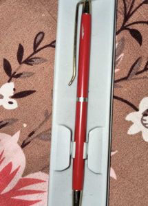 Vintage Red Ballpoint Pen