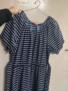 Striped Casual Dress