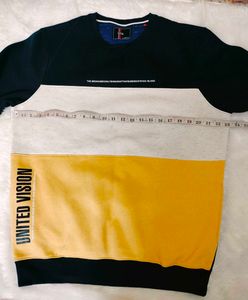 Stylish Color Block Sweatshirt