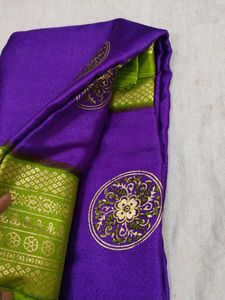 Elegant Saniya Saree synthetic chiffon silk