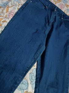 Dark Blue Bootcut Jeans
